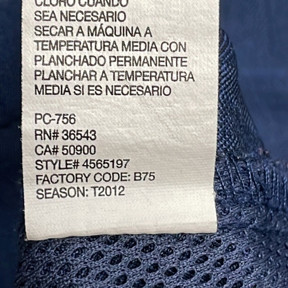 Izod XFG Performance Golf Shorts Flat Front Navy 38 - Picture 10 of 13